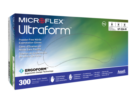 Ansell Microflex Ultraform Powder-Free Nitrile Exam Gloves All Sizes Cheap