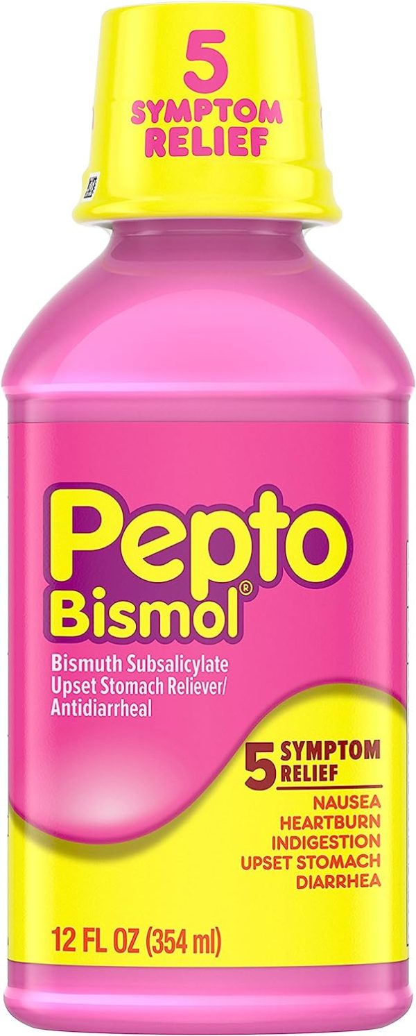 Pepto-Bismol Original Liquid 12 oz, 12 cs Cheap