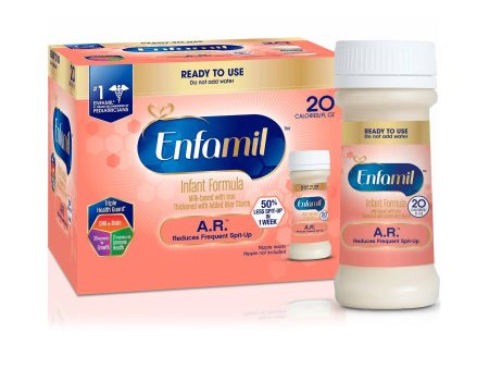 Infant Formula Enfamil A.R. Bottle Liquid Added Rice Spit Up on Sale