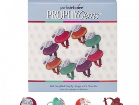 Biotrol Perfect Choice Prophy Gems, Wild Berry, Medium, 100 bx Online Sale