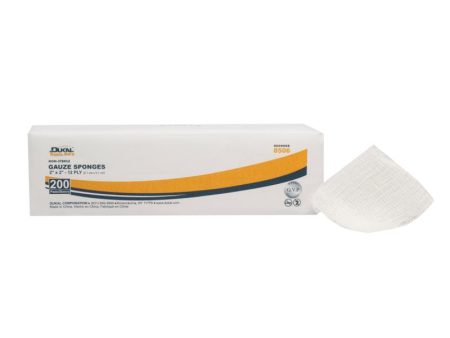 Non-Sterile Basic Care Gauze Sponge 2  x 2  12-Ply Online Hot Sale