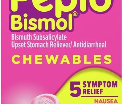 Pepto Bismo, Tablet, Original, 12 pk, 24 pk cs on Sale