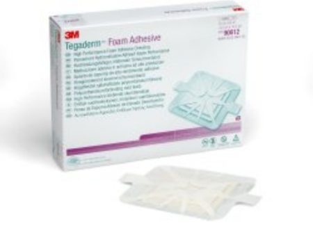 Foam Adhesive Dressing, 4” x 4”, Square Hot on Sale