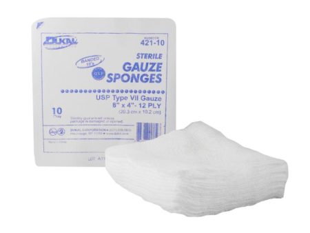 Sterile Type VII Gauze Sponges 8  x 4  12-Ply Online Sale