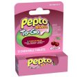 Pepto Bismol, To Go, Cherry Chew, 12 pk, 24 pk cs Online Hot Sale