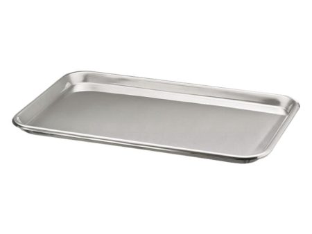 Stainless Steel Instrument Tray Flat 17-1 8  x 11-5 8  x 5 8  For Sale