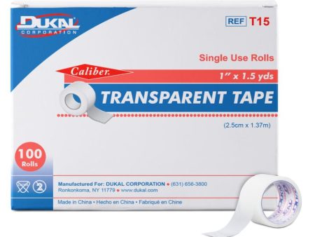 Transparent Tape 1 x 1.5 yd Supply