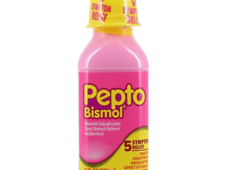 Pepto Bismo, Liquid, Original, 8oz, 12 cs Online