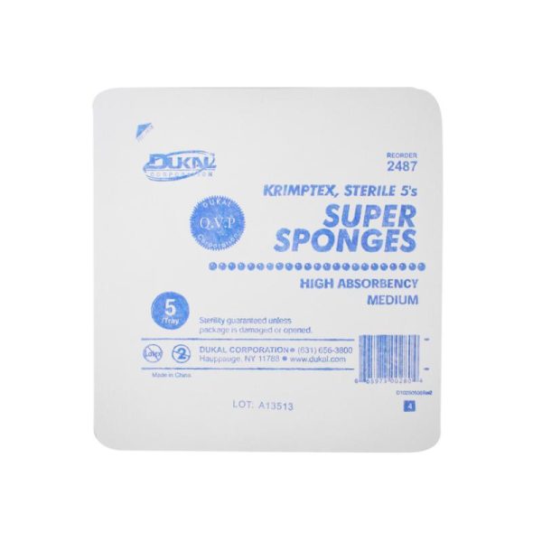 Sterile Super Sponges Medium Online now