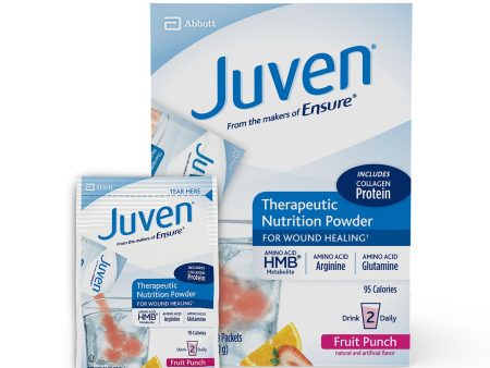 Oral Supplement Juven Fruit Punch Flavor Powder Sale