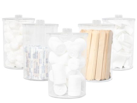 Plastic Sundry Jar, 6 1 2  x 4 , Clear Online Sale