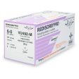 Absorbable Suture with Needle Reli Redisorb Polyglycolic Acid MP-3 3 8 Circle Precision Reverse Cutting Needle Size 6 - 0 Braided Fashion