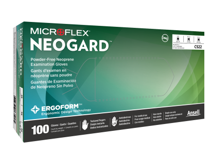 Ansell Microflex Neogard Powder Free Medical Grade Chloroprene Exam Gloves For Discount