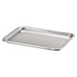 Stainless Steel Instrument Tray Flat 13-5 8  x 9-3 4  x 5 8  Discount