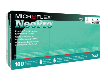 Ansell Microflex Neopro Powder Free Chloroprene Exam Gloves For Discount