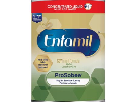 Infant Formula Enfamil ProSobee Can Concentrate Soy Lactose Intolerance Sale