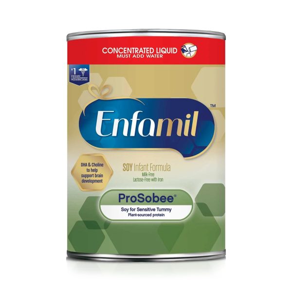 Infant Formula Enfamil ProSobee Can Concentrate Soy Lactose Intolerance Sale