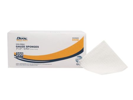 Non-Sterile Basic Care Gauze Sponge 3  x 3  12-Ply Online