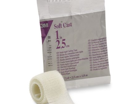 Soft Casting Tape, White, 1  x 2 yds For Cheap