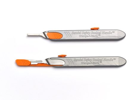 Ansell Sandel Safety Scalpels, Weighted, #4 Sale