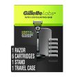 Gillette Labs with Exfoliating Bar Men s Razor with Travel Case Fashion