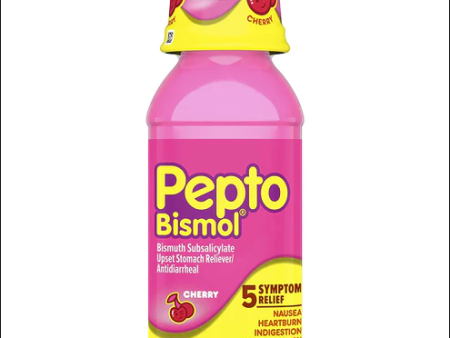 Pepto Bismo, Liquid, Original, 8oz, 6 cs Hot on Sale