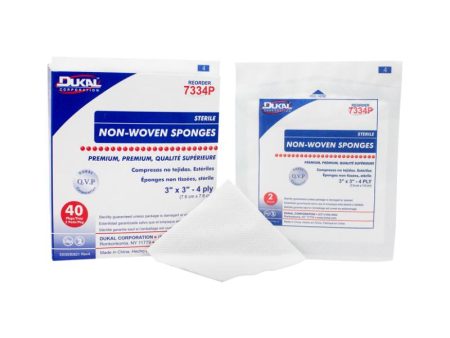 Sterile Premium Non-Woven Sponges 3  x 3  4-Ply Online Hot Sale