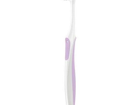 Gum Care Compact Toothbrush, 21 Extra Soft, 4 Assorted Colors: Gray, Rose, Turquoise & Purple, 12 bx Online