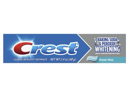 Crest Baking Soda & Peroxide Whitening Toothpaste, 4.2oz Supply