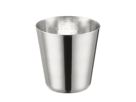 Stainless Steel Medicine Cup 2 oz Supply