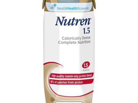 Tube Feeding Formula Nutren 1.5 Unflavored Liquid Sale