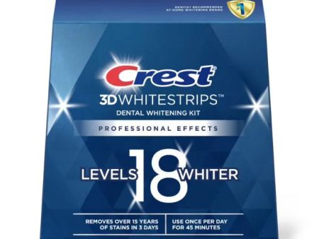 Crest 3D Whitestrips Professional Effects, 20 treatments Online now