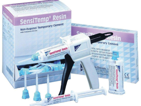 SensiTemp Resin Temporary Dental Cement 25ml Supply