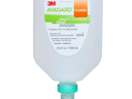 Instant Hand Antiseptic, Foam, 1000mL, Wall Mount Bottle Sale