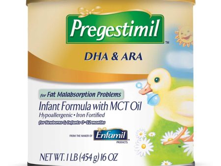 Infant Formula Pregestimil Can Powder MCT Oil Fat Malabsorption Supply