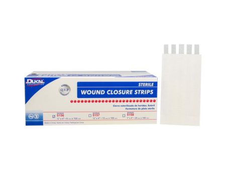 Sterile Wound Closure Strip 1 4  x 4  Online Hot Sale