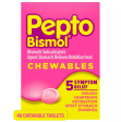 Pepto-Bismol 5 Symptom Digestive Relief Chewable Tablets 48ct Hot on Sale