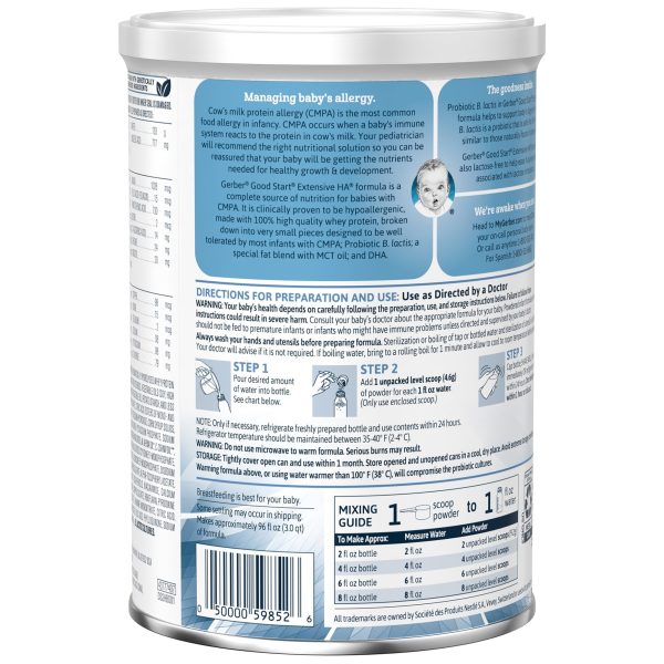 Infant Formula Gerber Good Start Extensive HA Online now