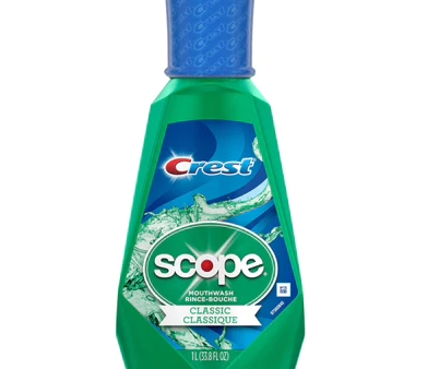 Scope Mouthwash, Classic Original Mint, 1 lt, 6 cs Cheap