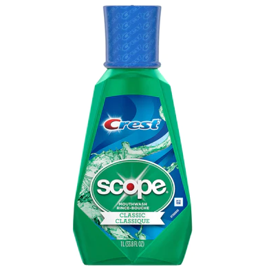 Scope Mouthwash, Classic Original Mint, 1 lt, 6 cs Cheap