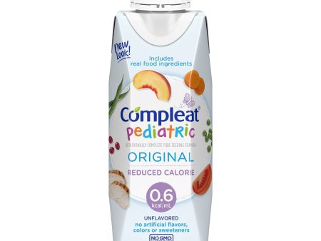 Pediatric Tube Feeding Formula Compleat Pediatric Original Reduced Calorie 0.6 on Sale