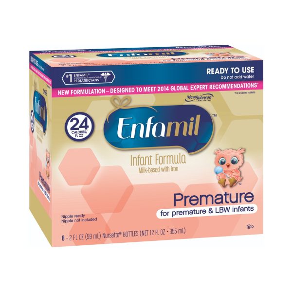 Infant Formula Enfamil® Premature 24 Cal Nursette Bottle Liquid Milk-Based Premature Online