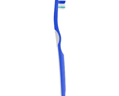 Healthy Clean Toothbrush, 40 Soft, 3 Assorted Colors: Green, Dark Blue & Red, 12 bx For Sale