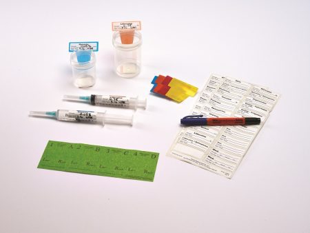 Ansell Sandel Medical Labeling System - Flags, Sheets of 24 Preprinted Labels Designed for the O.R. Fashion