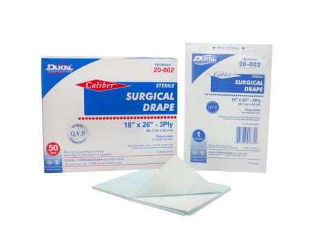 Sterile Surgical Drapes 18  x 26  on Sale