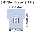 Arthroscopy Sheet, Fluid Collection Pouch, 89  x 120 , 2 Exit Ports, Tube & Cord Organizer, 3M Biocade Fabric Supply