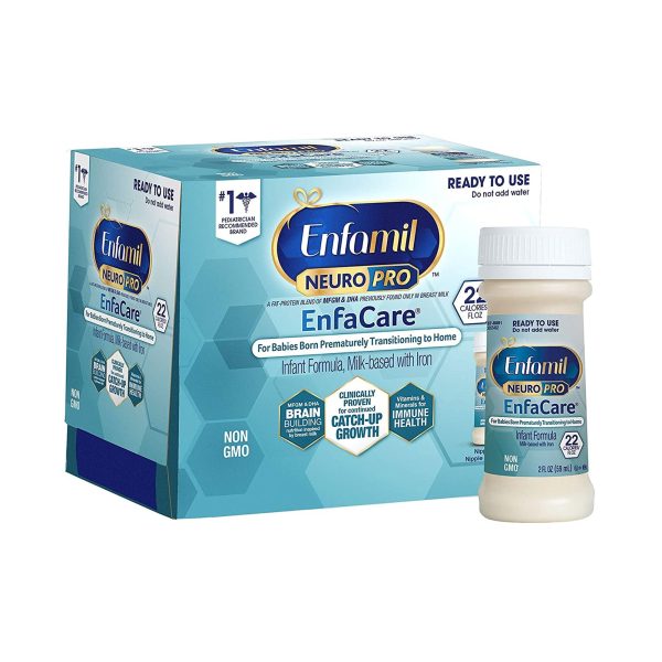 Infant Formula Enfamil NeuroPro EnfaCare 2 oz. Bottle Liquid Milk-Based Premature on Sale