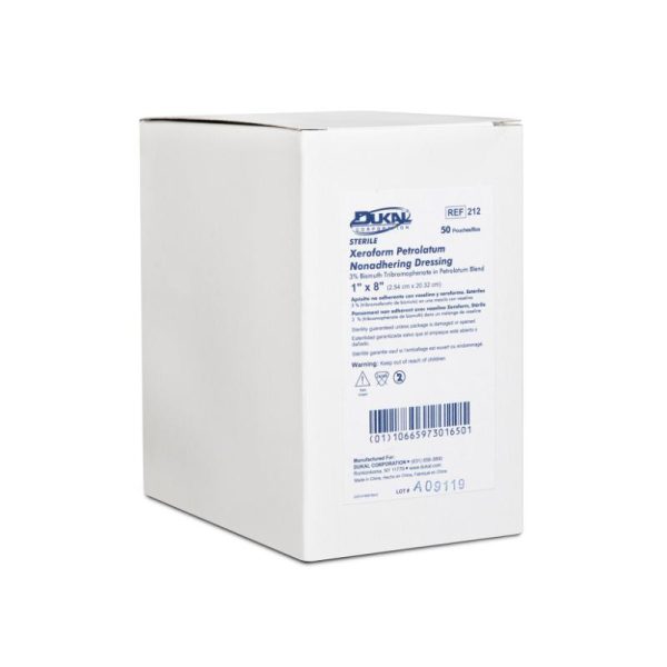 Sterile Xeroform Dressing 1  x 8  by Dukal Hot on Sale