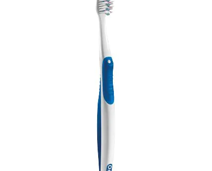 CrossAction Gentle Clean Toothbrush, 35 Extra Soft, 4 Assorted Colors: Dark Blue, Light Blue, Cool Gray & Magenta, 12 bx Sale