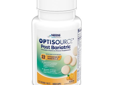 Vitamin And Mineral Supplement Optisource Chewable Tablet CS 12 Sale